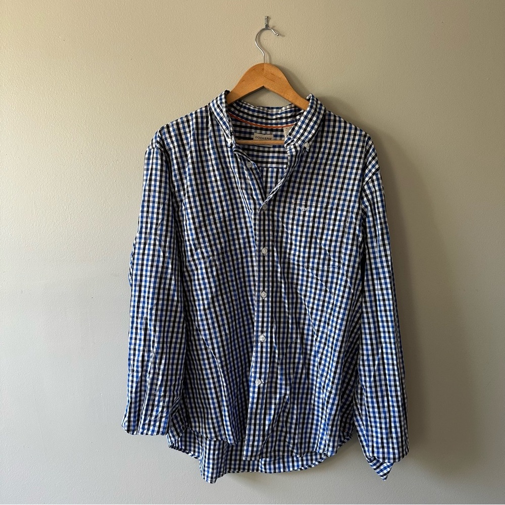 Plaid dress shirt